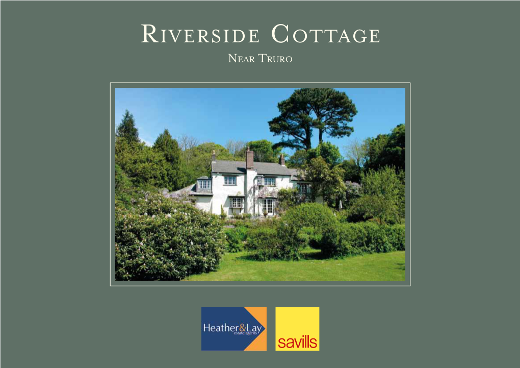 Riverside Cottage Near Truro Delightful Cottage with Extensive Gardens Close to Truro