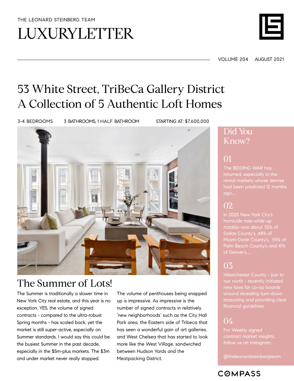 Luxuryletter August