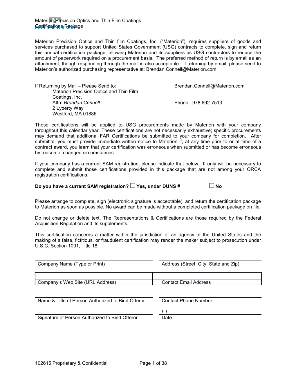 Materion Precision Optics and Thin Film Coatings