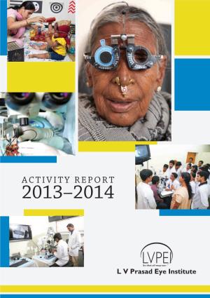 Activity Report 2013–2014