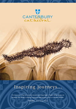 Canterbury Cathedral Trust Brochure