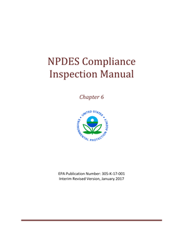 National Pollutant Discharge Elimination System (NPDES) Compliance Inspection Manual
