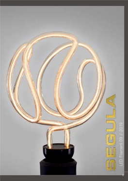 LED Filament 09 / 2019 UNSERE VISION Seit Über 10 Jahren Steht Die Marke SEGULA Für Innovation, Premium-Qualität Und Zeitlose Ästhetik