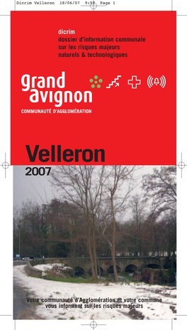 Dicrim Velleron 18/06/07 9:52 Page 1