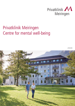 Imagebroschuere Privatklinik Meiringen 2020 Englisch.Indd