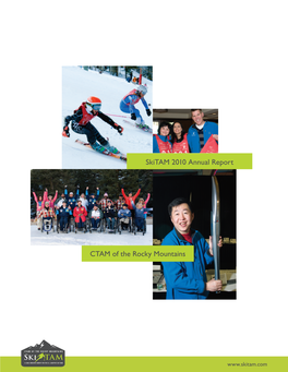 Skitam 2010 Annual Report CTAM of the Rocky Mountains