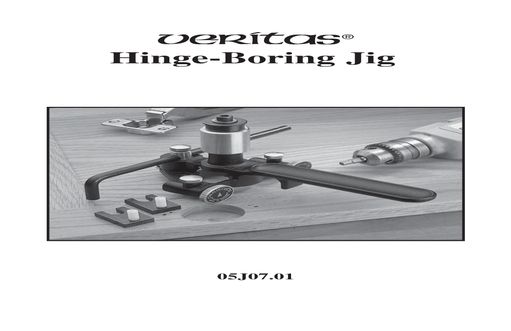 Hinge-Boring Jig