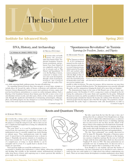 Iasthe Institute Letter