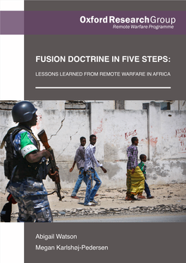 Fusion Doctrine in Five Steps