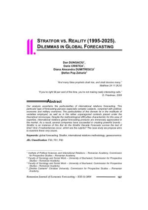Stratfor Vs. Reality (1995-2025). 11