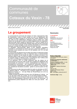 Communauté De Communes Coteaux Du Vexin - 78