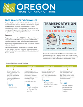 Transportation Wallet