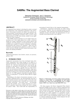 Sabre: the Augmented Bass Clarinet