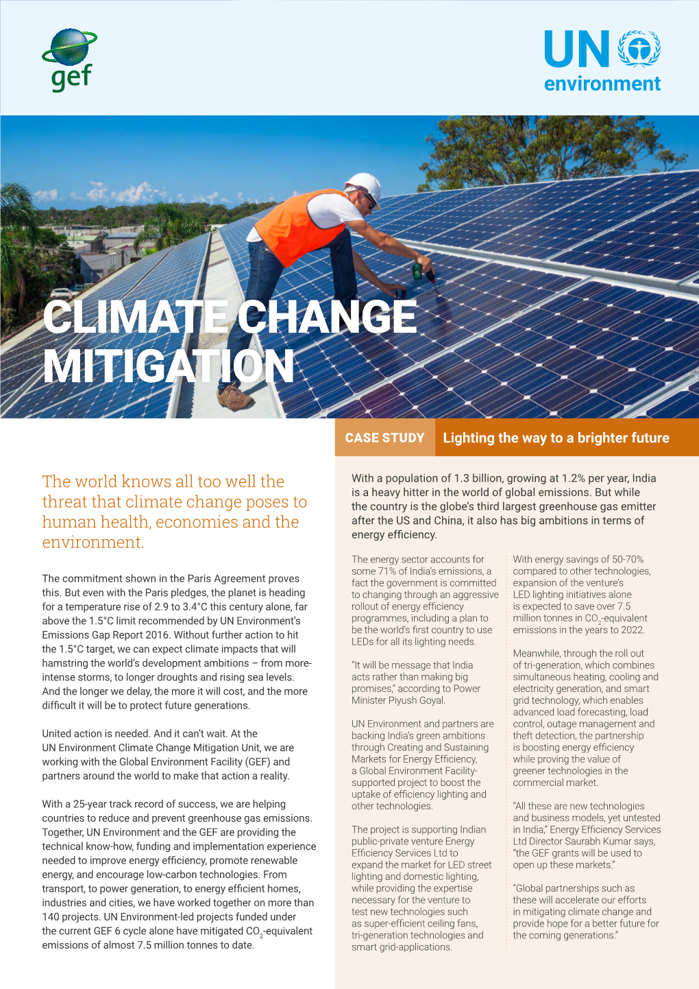 Climate Change Mitigation