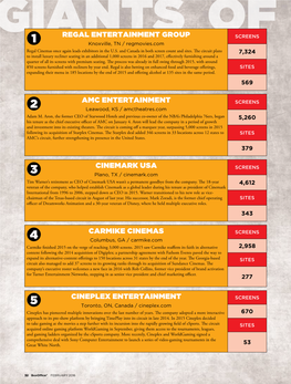 Regal Entertainment Group Amc Entertainment