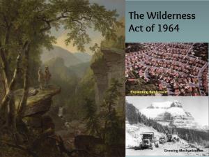 The Wilderness Act of 1964