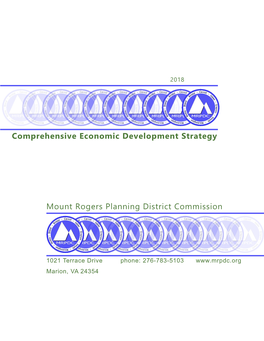 The Mount Rogers Planning District Commission 2018-2023 CEDS