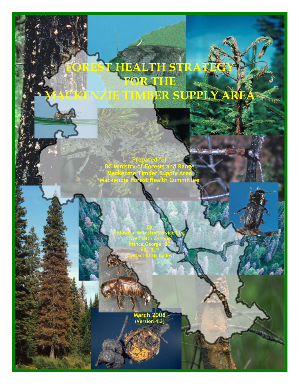 Forest Health Strategy for the Mackenzie Timber Supply Area