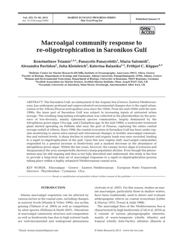 Pdf), Among Which 47 Belong to All Species Per Sampling Unit