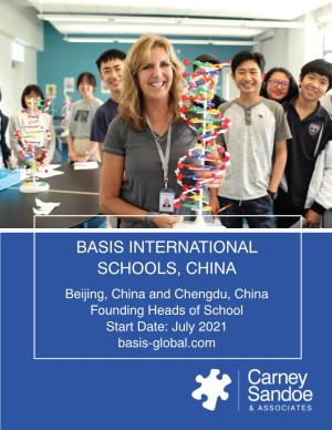 Basis International Schools, China