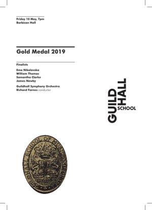 Gold Medal 2019