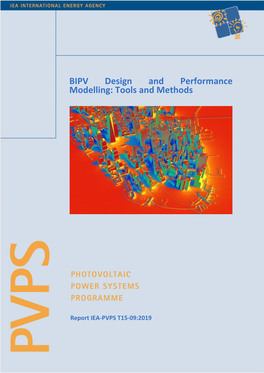 BIPV Design and Performance Modelling: Tools and Methods