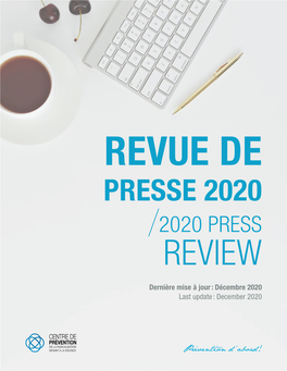 Presse 2020 /2020 Press Review