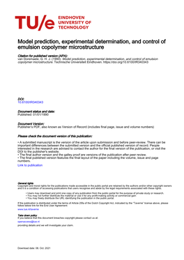 Model Prediction, Experimental Determination, and Control of Emulsion Copolymer Microstructure