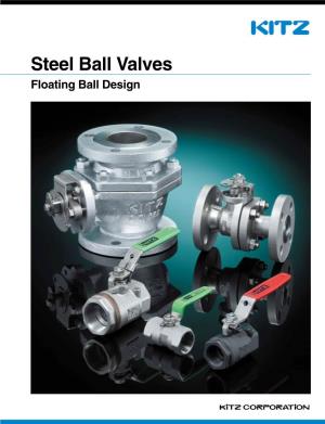 Steel Ball Valves Floating Ball Design