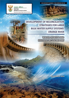 Development of Reconciliation Strategies for Bulk Water Supply Systems Orange River