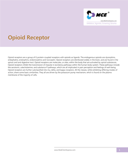 Opioid Receptor