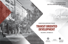 Transit Oriented Development Final Report | September 2010