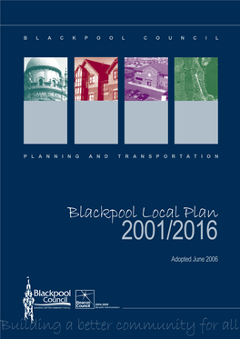 Blackpool Local Plan 2001-2016