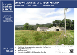 Cottown Steading, Strathdon, Ab36 8Xa