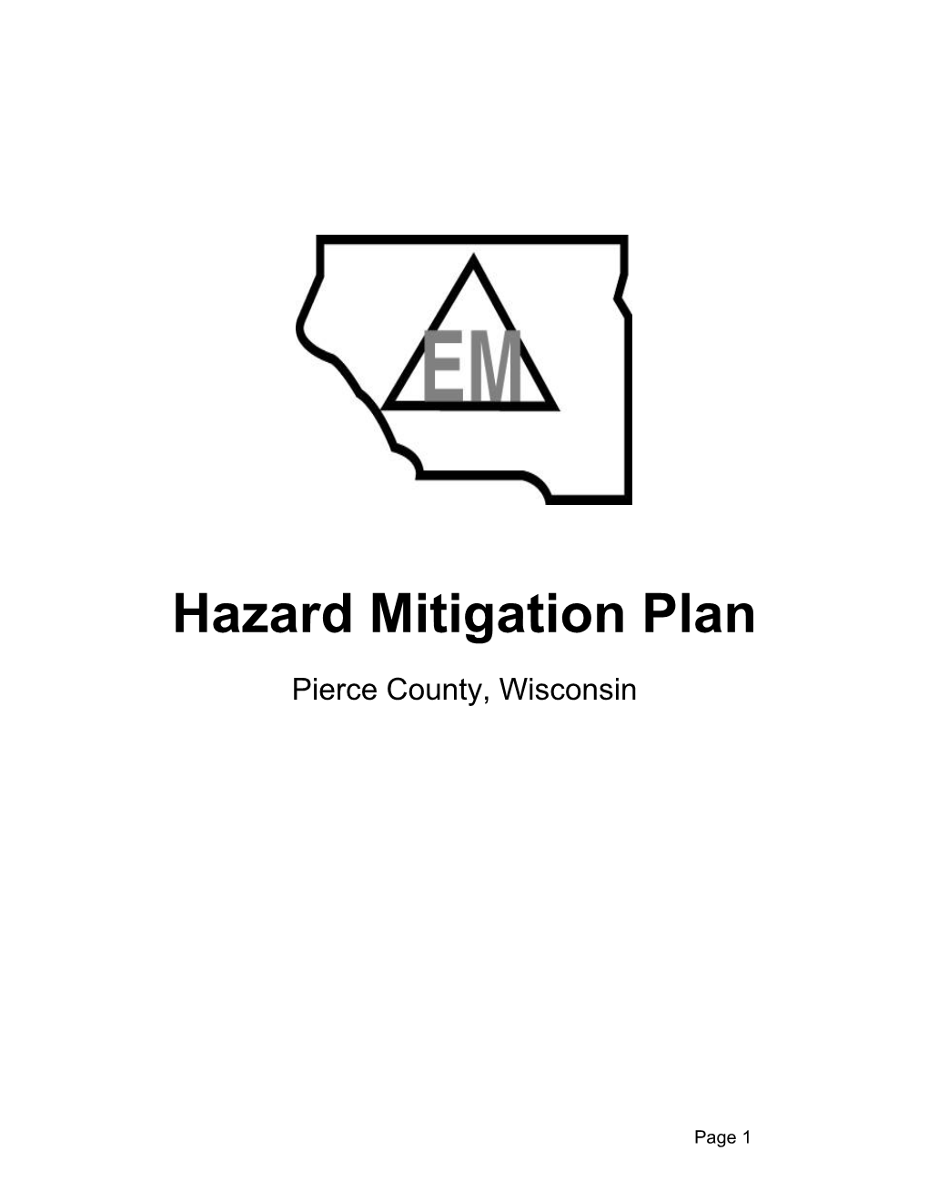 Pierce County Hazard Mitigation Plan
