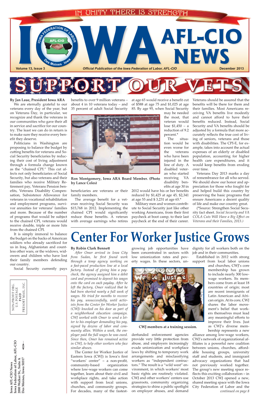 Iowaafl-Cio News