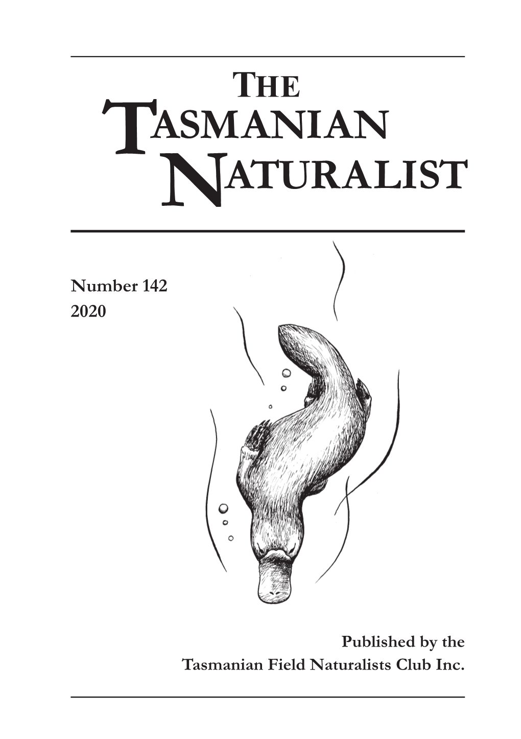 Tasmanian Naturalist