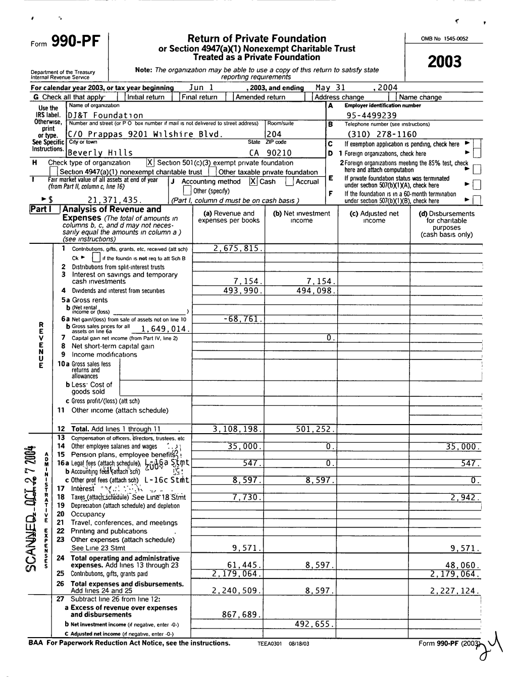 Form 990-PF (200 V\ I L 4( R