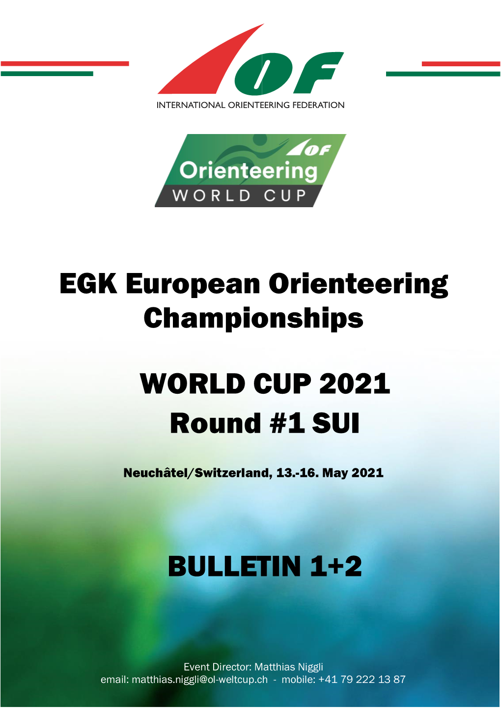 EGK European Orienteering Championships WORLD CUP 2021