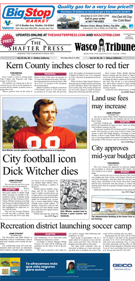 City Football Icon Dick Witcher Dies