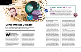 Conglomerate Collapse Unique Business Vision