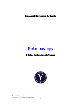 Relationships Guide-Year 1