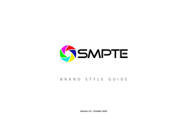 SMPTE Style Guide