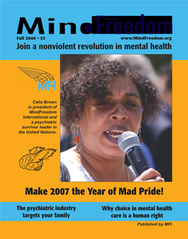 Make 2007 the Year of Mad Pride!