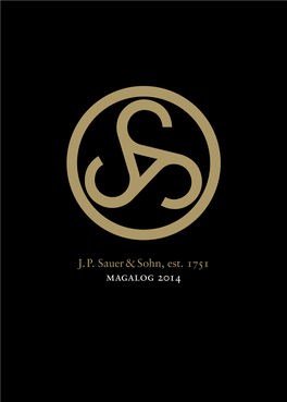 JP Sauer & Sohn, Est. 1751 Magalog 2014