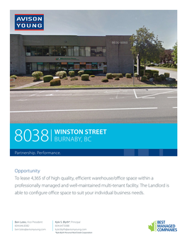 8038 Winston Street Burnaby, Bc