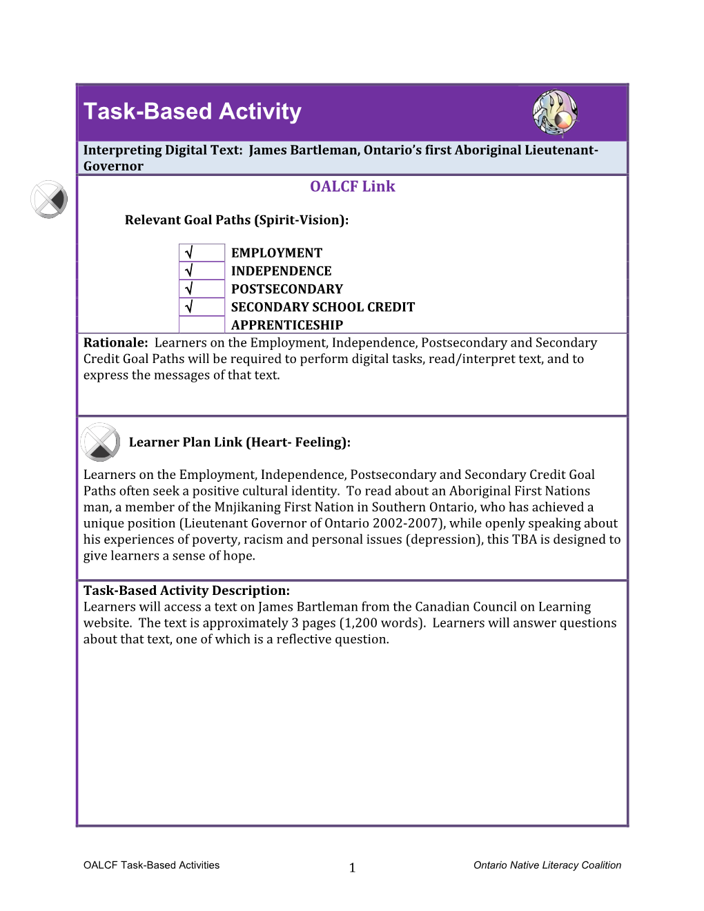 Task-Based Activity