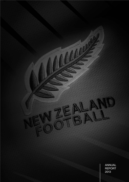 New Zealand Football Annual Report 2013
