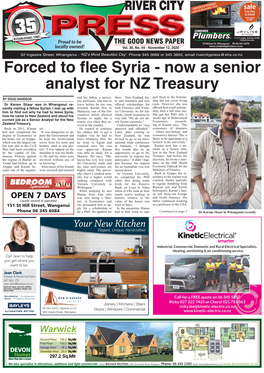 Forced to Flee Syria