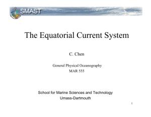 The Equatorial Current System
